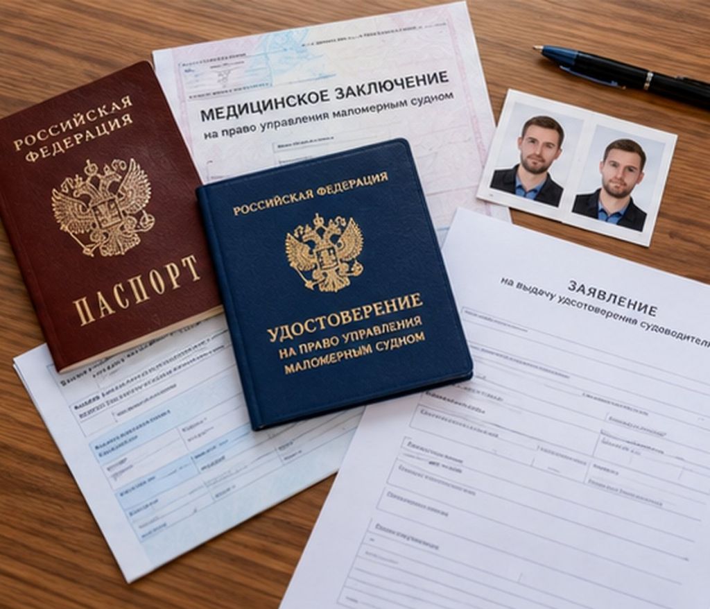 Получение прав на катер или моторную лодку в ГИМС